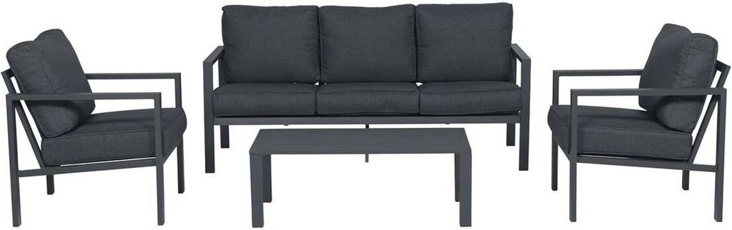 Garden Impressions Springs Loungeset 4-tlg. - carbon Produktbild 