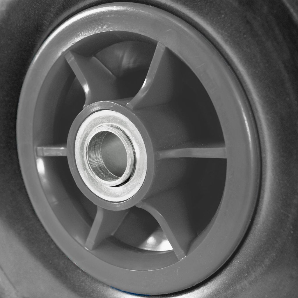 2x Sackkarrenrad Vollgummi 260x85 mm 3.00-4 60mm Nabenlänge Produktbild 7