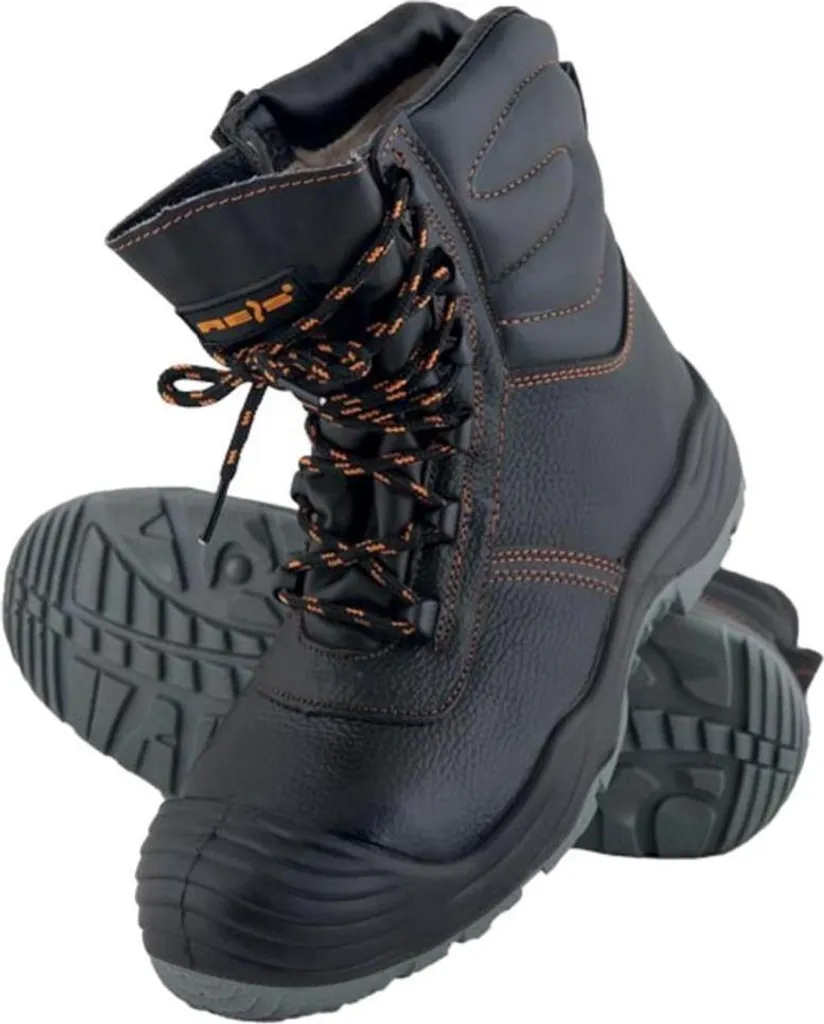 Pieds au chaud en sécurité avec ces chaussures S3 hiver en cuir lisse 40