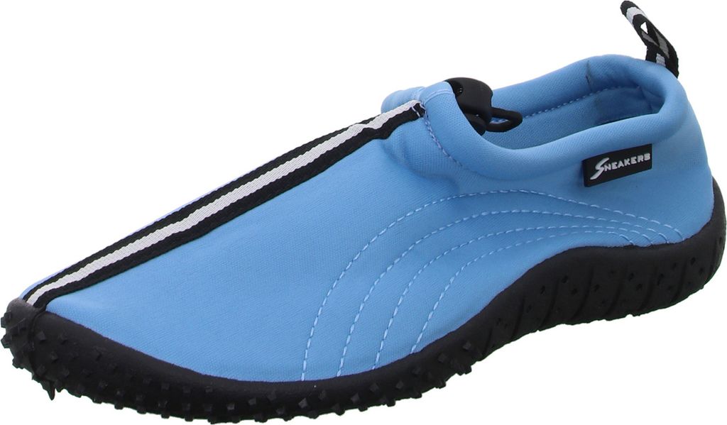 Sneakers Damen-Wasserschuh Blau-Schwarz, Farbe:blau, EU Größe:42