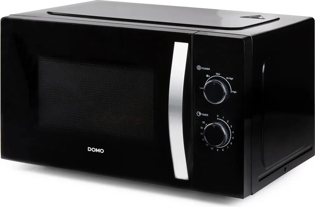 Micro-ondes DOMO DO23001 de 30L et 900W - Grand Volume et Design Noir