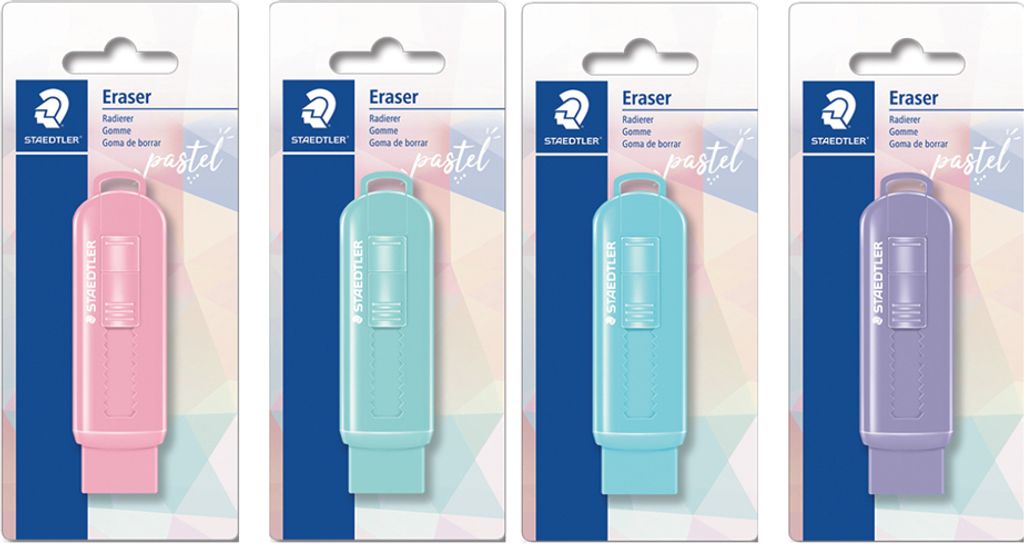 STAEDTLER Radierer 525 PS1 pastell zufällige Farbe (1 Produktbild 