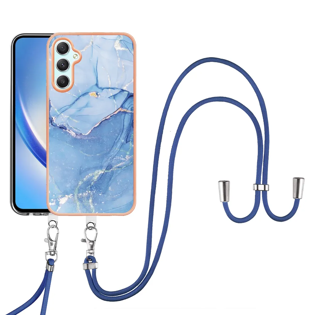 Custodia Samsung A24 Protettiva: Cover con Laccio per Mamme e Viaggi