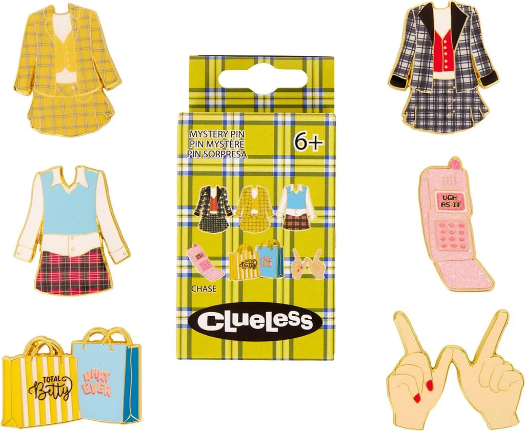 Loungefly Pin's Paramount Blind Box Clueless - Assortiment de 12 Pins