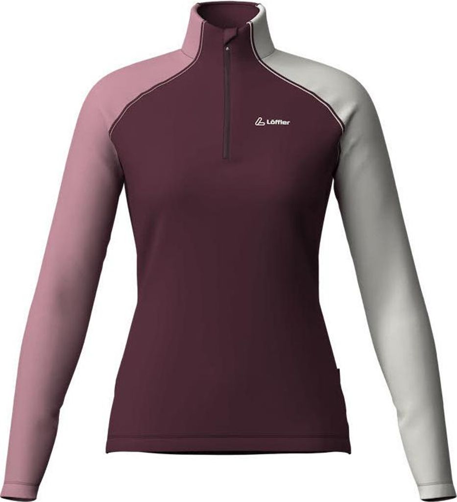 Löffler MIDLAYER COBLO TRANSTEX Damen Skirolli Funktionsshirt lila 34