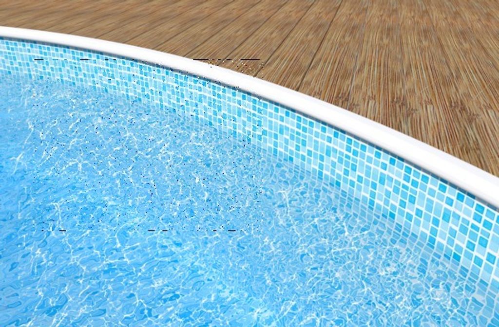 Poolfolie  Ø 3,6m x 1,2m tief Mosaik Folie, Stärke 0.3mm Produktbild 