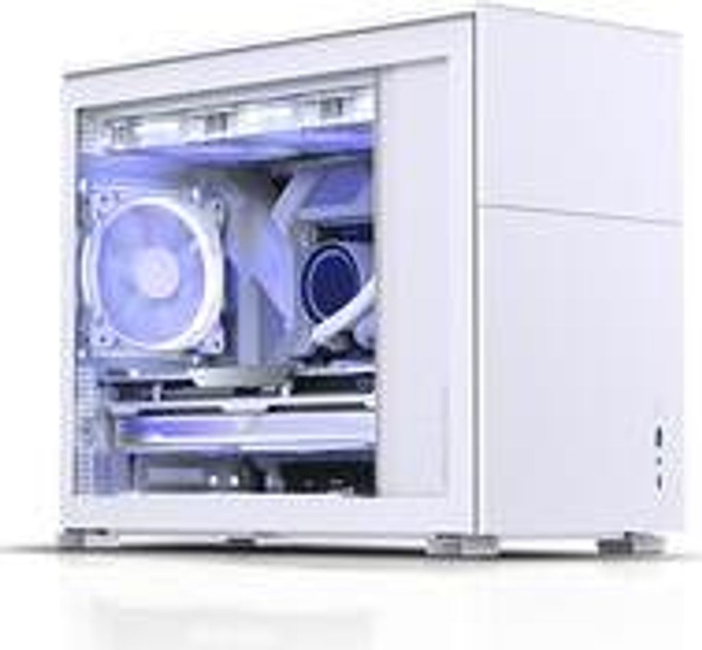 Jonsbo D31 STD - Midi Tower - PC - Weiß - DTX - ITX - micro ATX - Stahl - Gaming