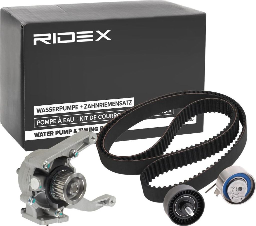RIDEX 3096W0286 Zahnriemensatz + Wasserpumpe für JEEP CHEROKEE (KJ)