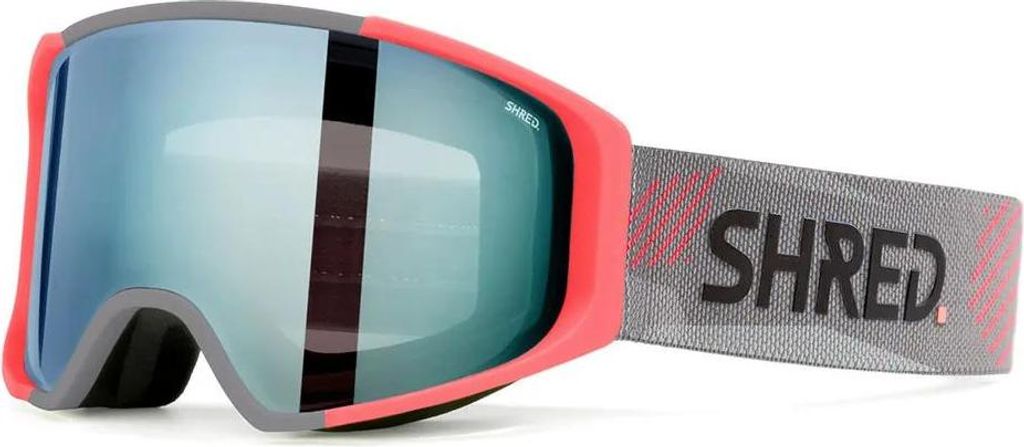 Shred Simplify Skibrille Grau,Rosa Cbl 2.0 Ice Mirror/CAT2 Herren,Damen Grau,Rosa Cbl 2.0 Ice Mirror/CAT2