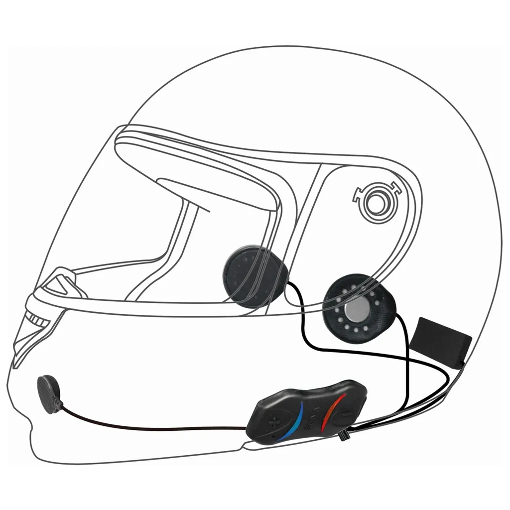 Intercom moto Bluetooth Sena SMH10R pack double ultra-fin - 5