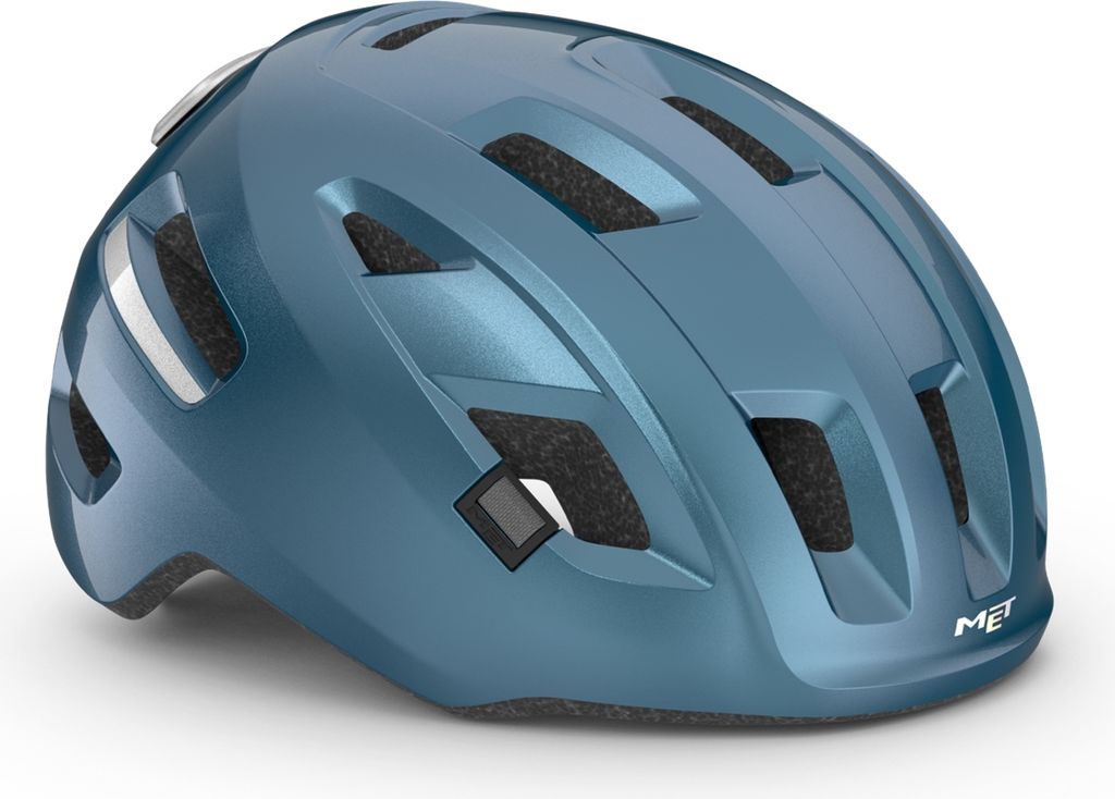 MET E-Mob Fahrradhelm Herren & Damen – Fahrradhelm E Bike Erwachsene – Größe L (58-61cm) – NTA8776 – Navy