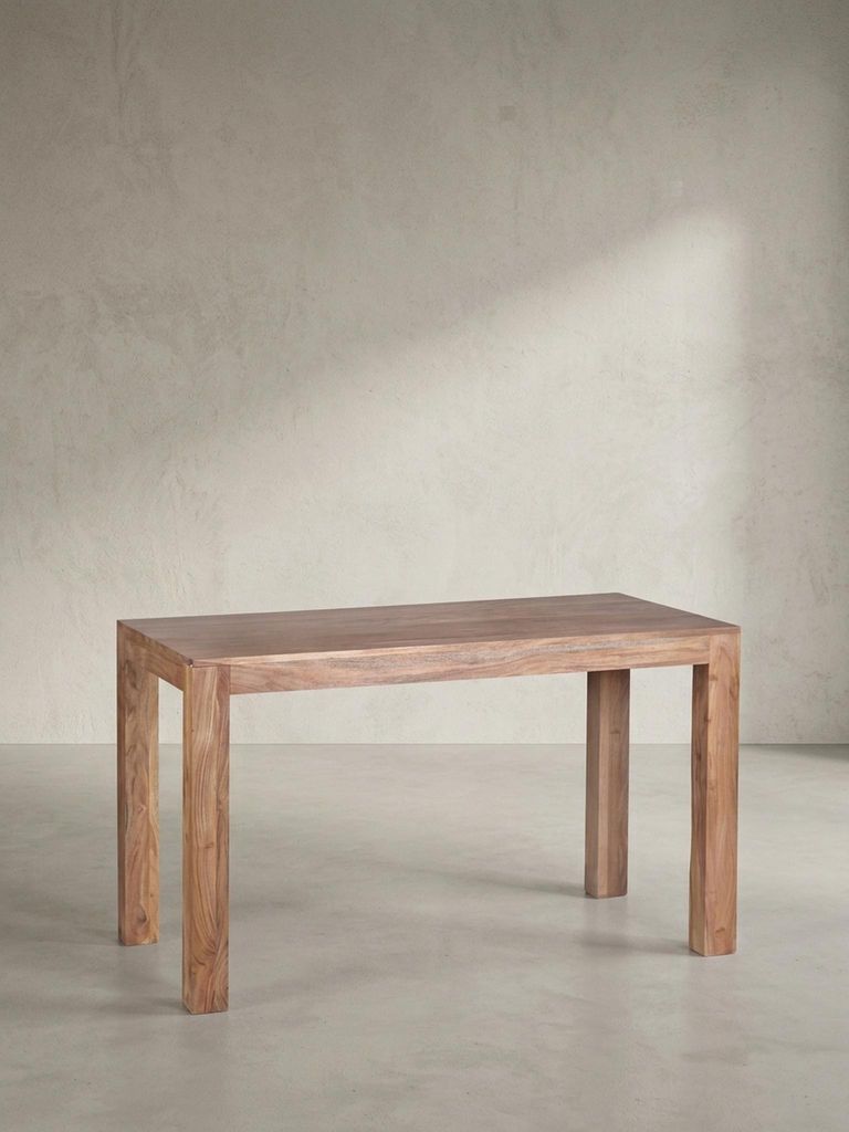 Esstisch Akazie massiv braun 120x60x76 cm robust langlebig Möbel Wohnen Design Einrichtung modern Premium Esszimmer Interior Zuhause Wohnzimmer hochwertig elegant stilvoll zeitgenössisch_#sku_BARWL1.442#