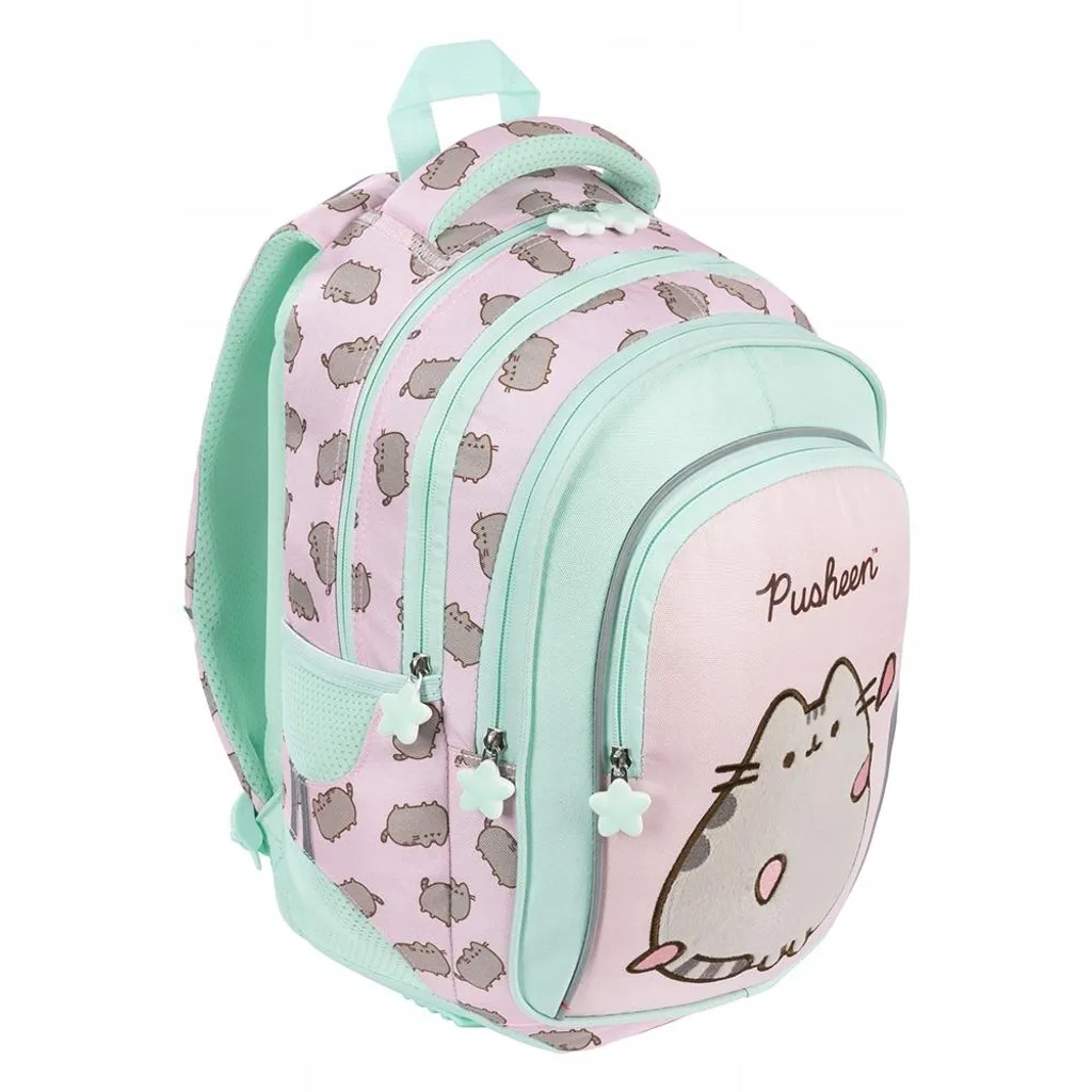 Zaino 4 scomparti 16" BPL58 PUSHEEN PINK Majewski