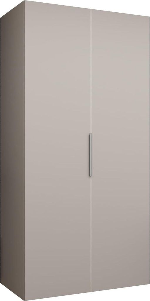 MEBLE KRYSPOL, Kleiderschrank, Schrank 100 cmx202x52, Kaschmir, Kaschmir