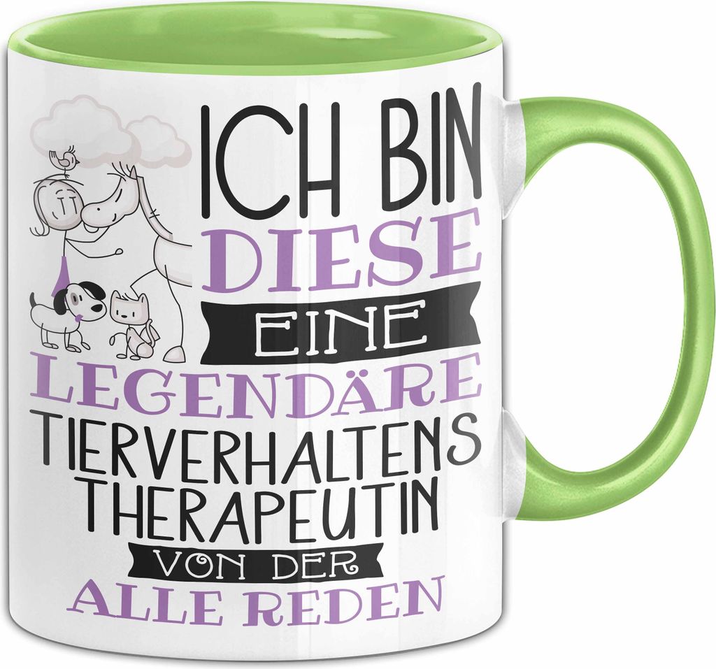 Tierverhaltenstherapeutin Tasse Geschenk Ich Bin Diese Eine Legendäre Tierverhaltenstherapeutin Von Der Alle Reden Geschenkidee Geburtstag Weihnac...
