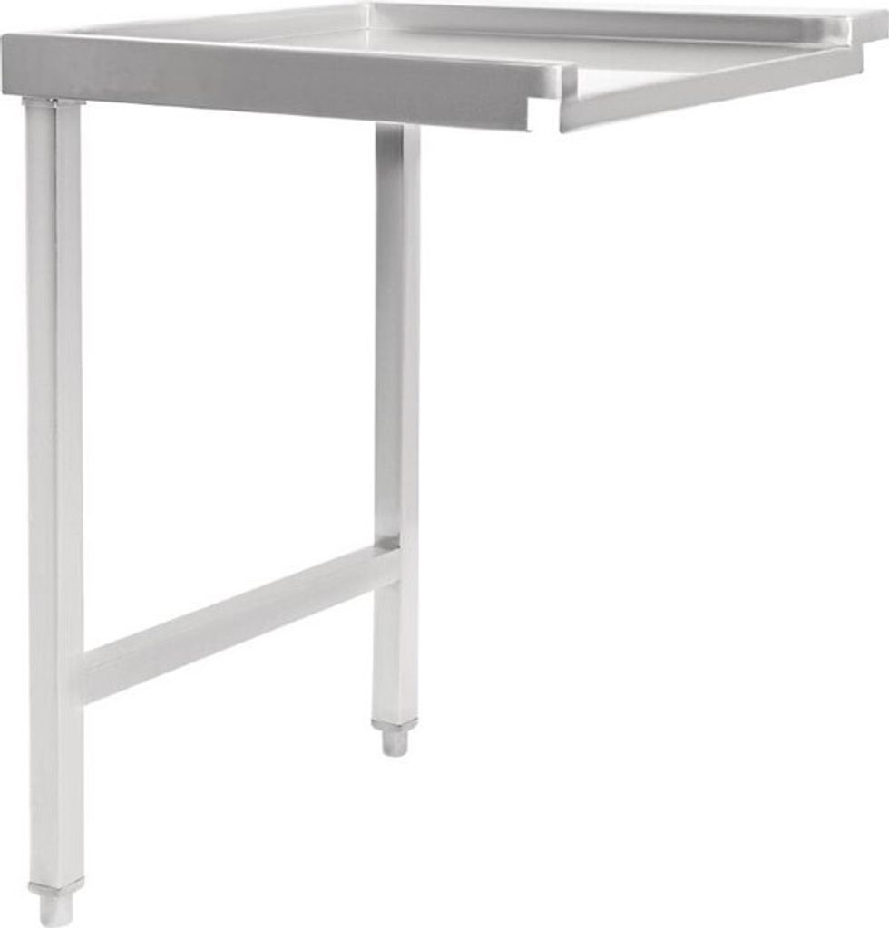 Vogue Tisch für Haubenspülmaschine links 60cm
