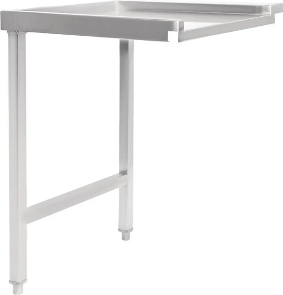 Table de tri gauche pour lave-vaisselle à capot 60 cm inox Vogue