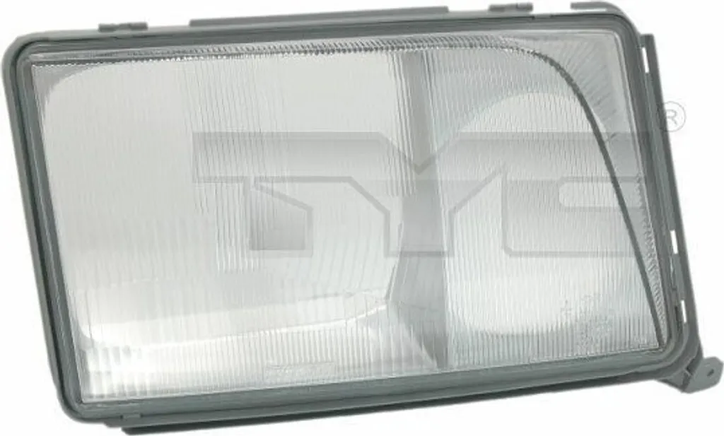 Vetro di Ricambio Faro DX TYC 20-3767-LA-1 | Mercedes W124 OE 1248203457