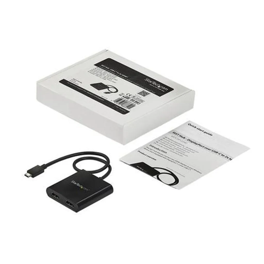 Adaptateur StarTech.com USB-C vers HDMI Multi-écrans Splitter 4K