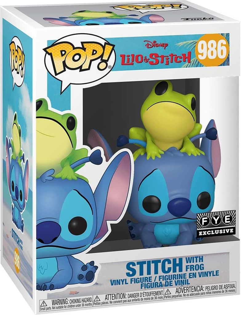 Disney Lilo & Stitch - Stitch with Frog 986 Special Edition Produktbild 