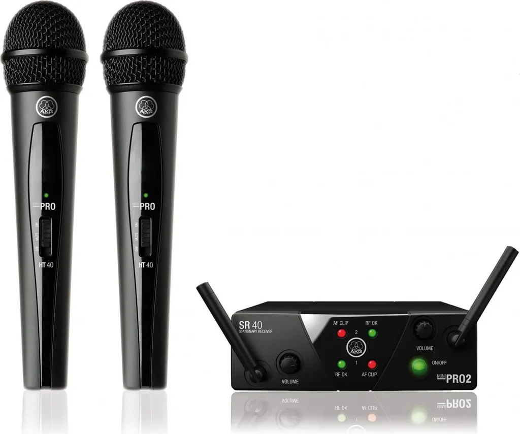 Finis les Câbles Emmêlés avec le Kit Micro Double AKG WMS40 Mini2