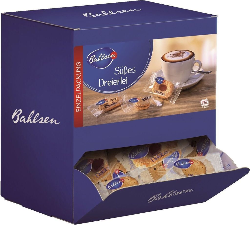 Bahlsen Süßes Dreierlei Gebäck ca. 150 St. Produktbild 