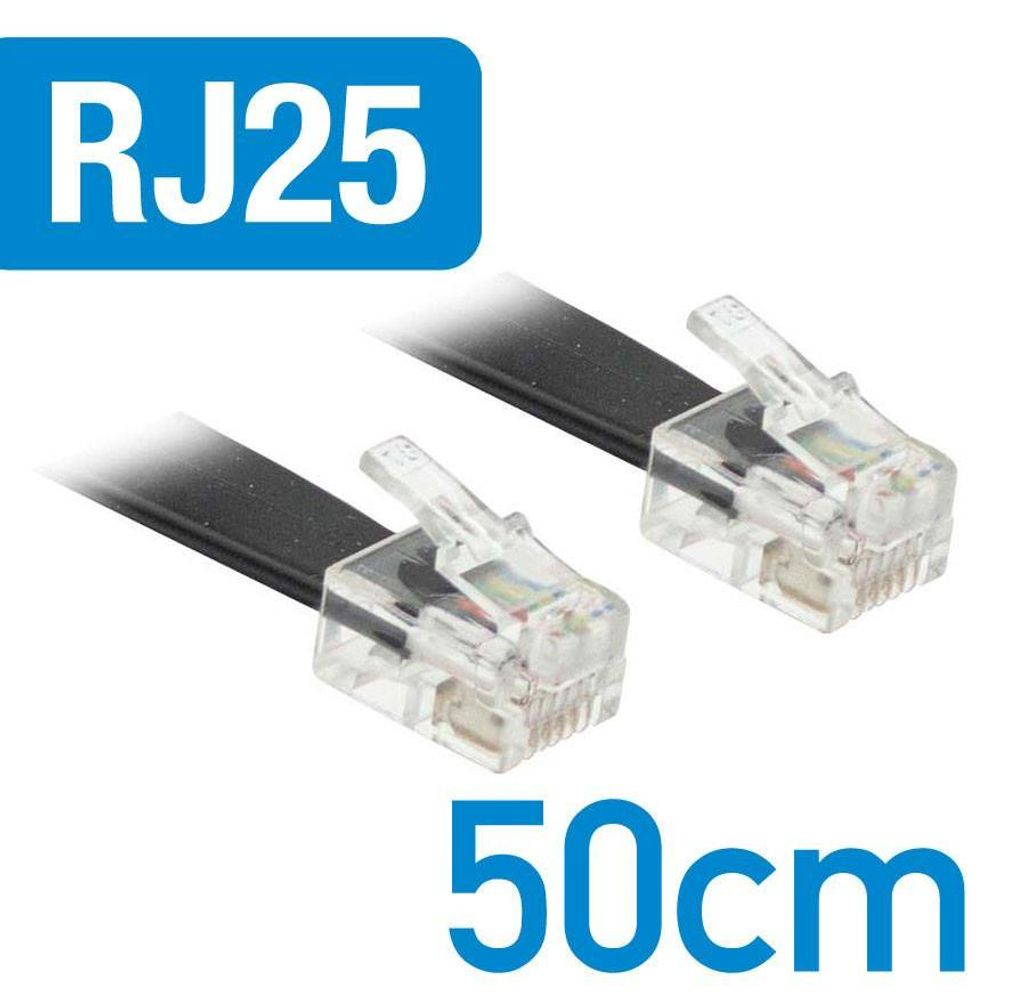 Makeblock RJ25 Verbindungskabel - Länge: 50 cm (2er-Pack)
