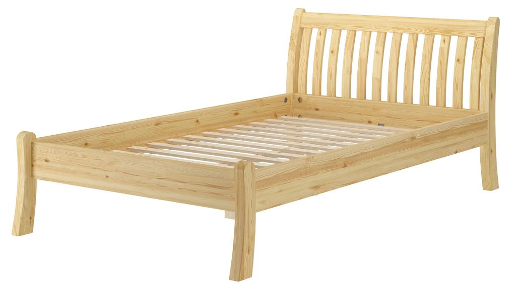 Komfortables Einzelbett Seniorenbett 120x200 Gästebett Produktbild 