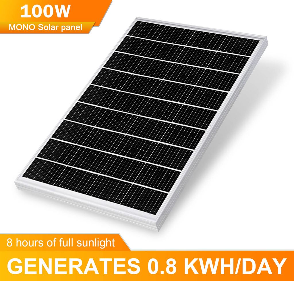 Solární panel 100W mono fotovoltaický solární modul Obrázek produktu 