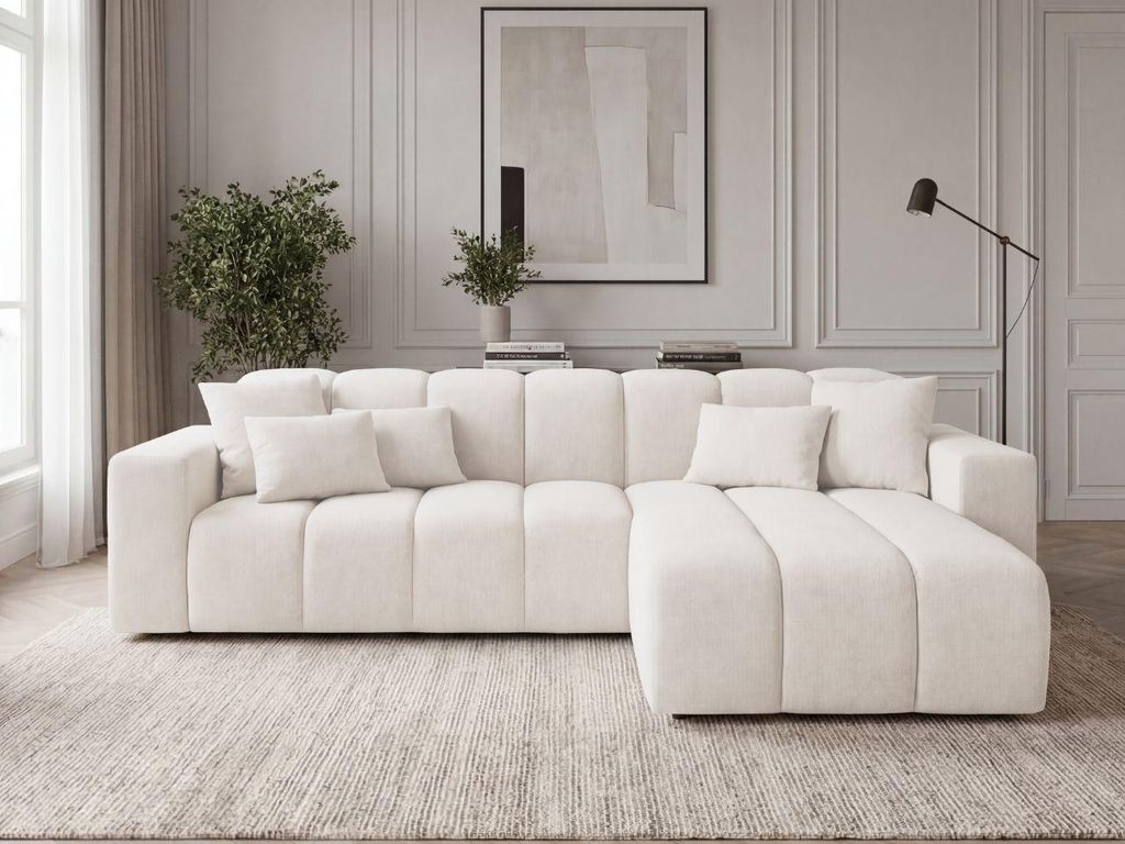 GrainGold Ecksofa L-Form Rechts Nork - Moderne Ecksofa, Produktbild 