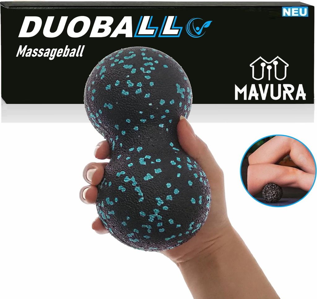 DUOBALL Faszienball Faszienroller Massageball Massageroller