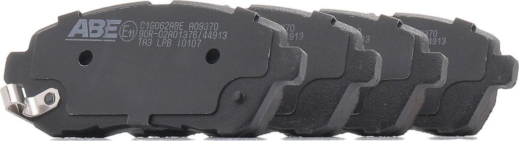 ABE Bremsbeläge Satz Vorne für FORD Fiesta Mk6 Schrägheck (JA8, JR8) C1G062ABE