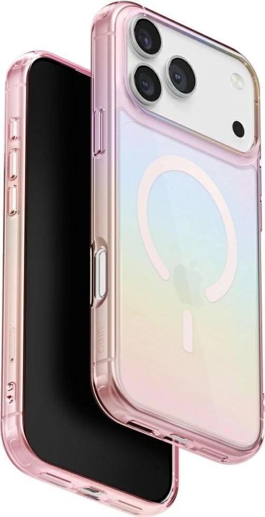 Fall Uniq Iridescia Na Iphone 17 Pro Max Magclick Aufladen - Wielokolorowe