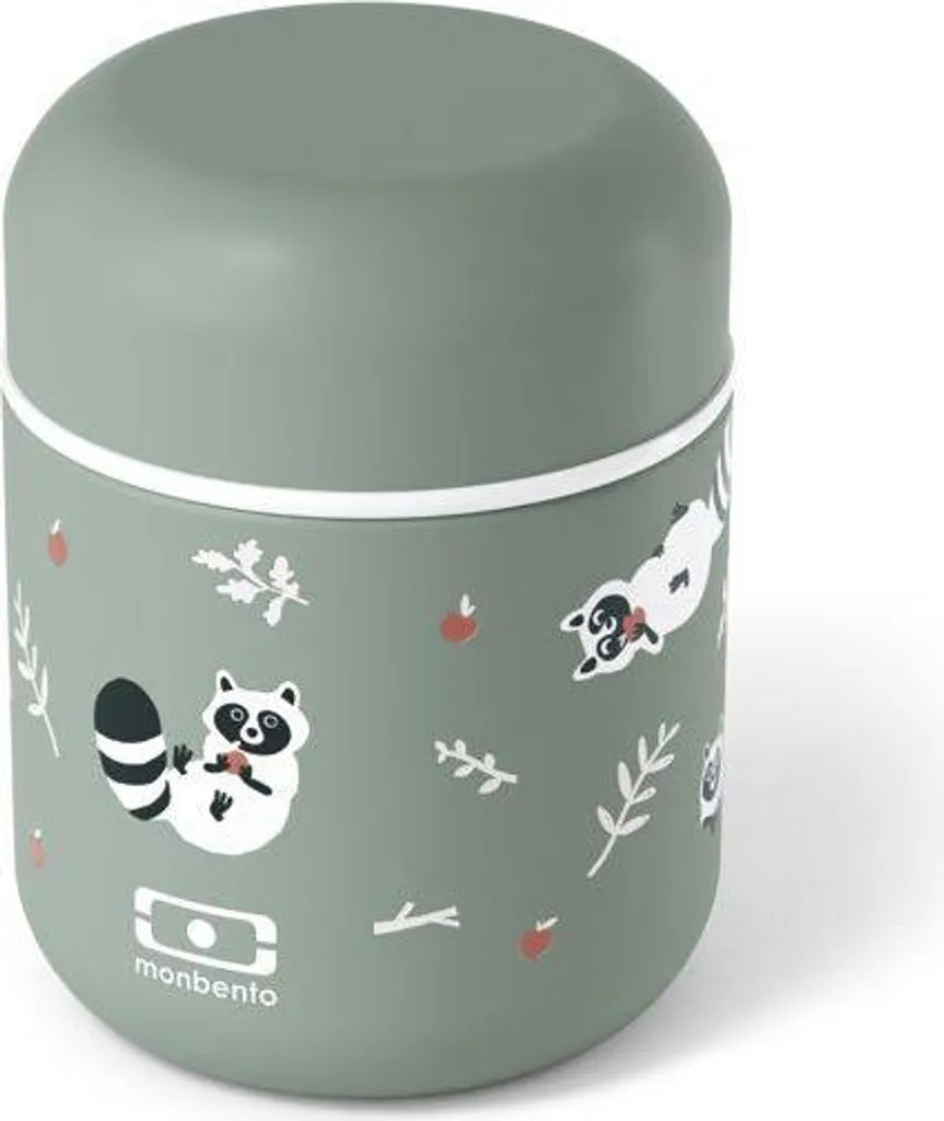 Lunch Box Termica MB Capsule Raccoon 280ml Design Moderno Ermetico