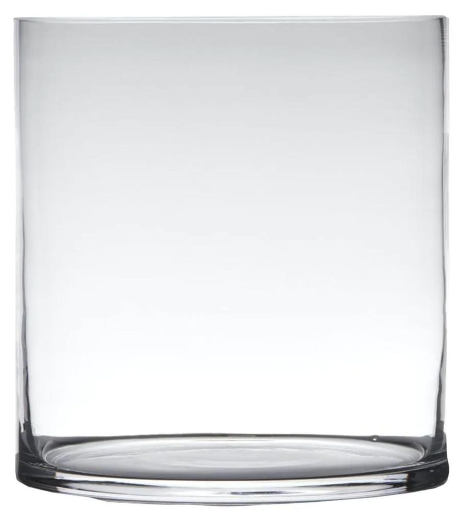 Hatchet Glasvase - Zylinder - Glas - transparent - 30 x 25 Produktbild 