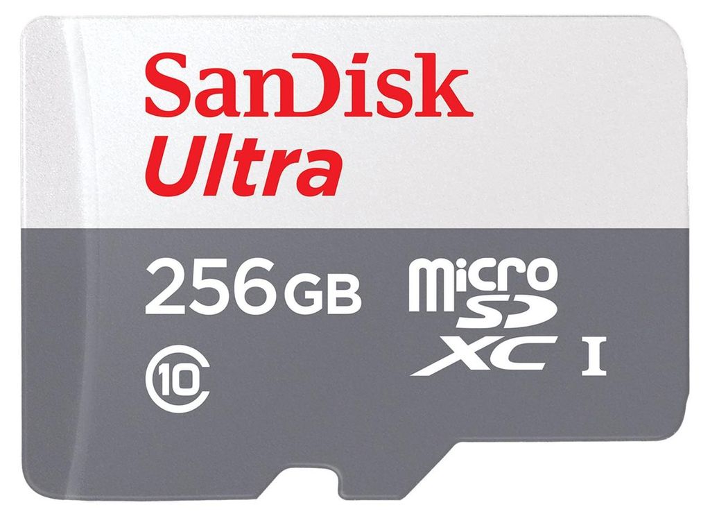 SanDisk Ultra, 256 GB, MicroSDXC, Klasse 10, UHS-I, 100 Produktbild 