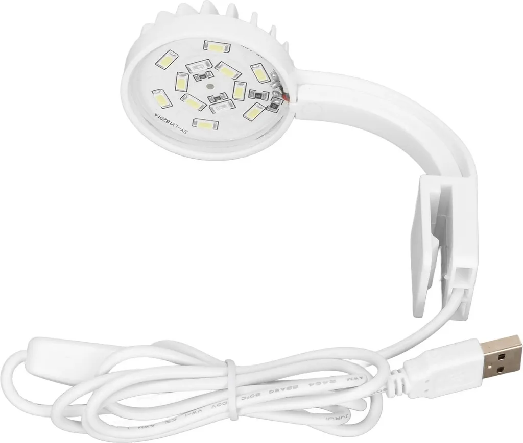 Mini Luce LED Acquario USB 5W | 12 LED High Brightness Clip-on