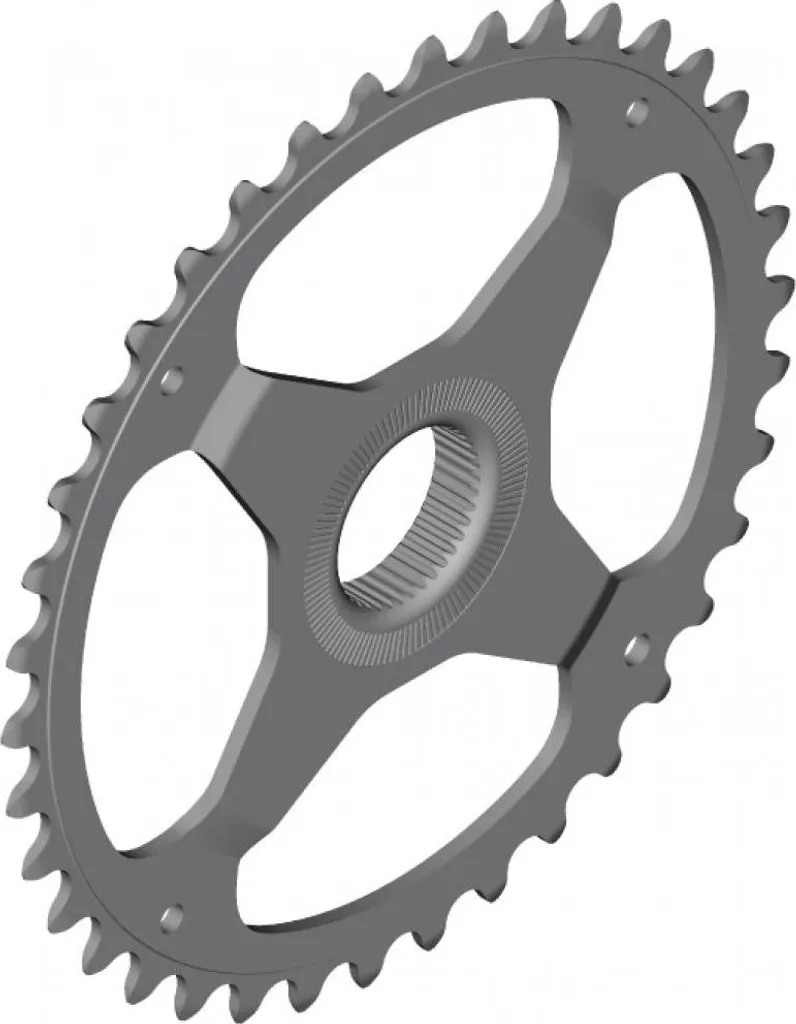 Plateau de transmission robuste 44 dents Shimano SM-CRE50 pour E-Bike