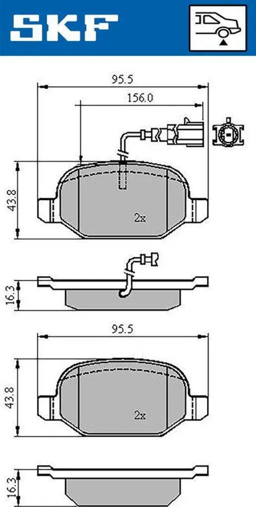 Finissez-en avec les Sifflements : Plaquettes de Frein SKF pour Mito