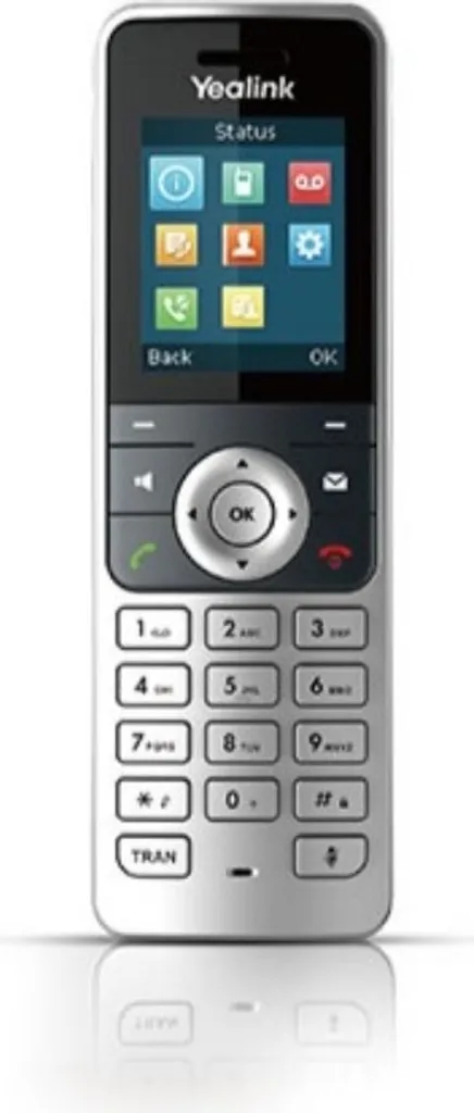 Yealink W53H Combiné Sans Fil Autonomie 18h et Écran Couleur Compact
