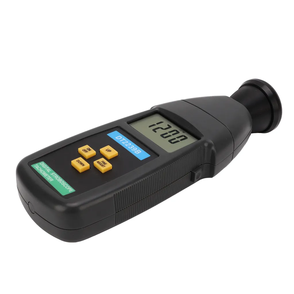 Stroboscope à flash LED haute intensité, tachymètre numérique ultra précis