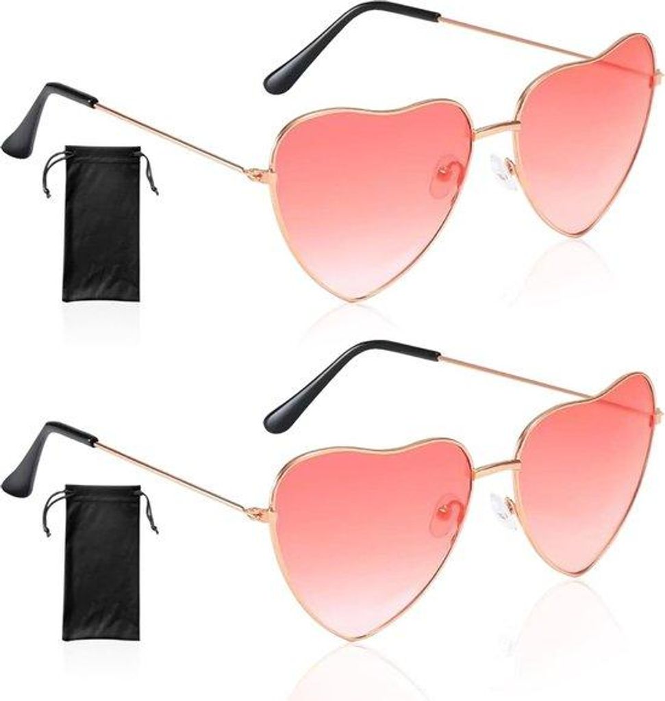 Runde Sonnenbrillen für Männer und Jungen - Vintage-Sonnenbrillen in Rosa-Tönung.