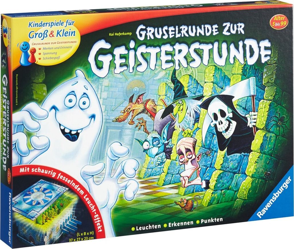 Ravensburger 22273 - Gruselrunde zur Geisterstunde, Empfohlen Kinder 2014