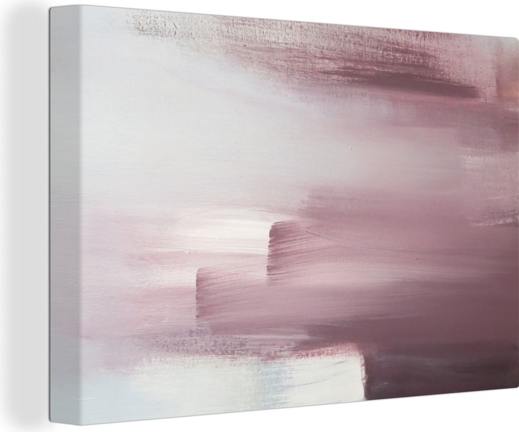 OneMillionCanvasses - Leinwandbilder - 140x90 cm, Malerei - Ölgemälde - Abstrakt, Wandbilder Kunstdruck Wanddekoration - Foto auf Leinwand - Ge...