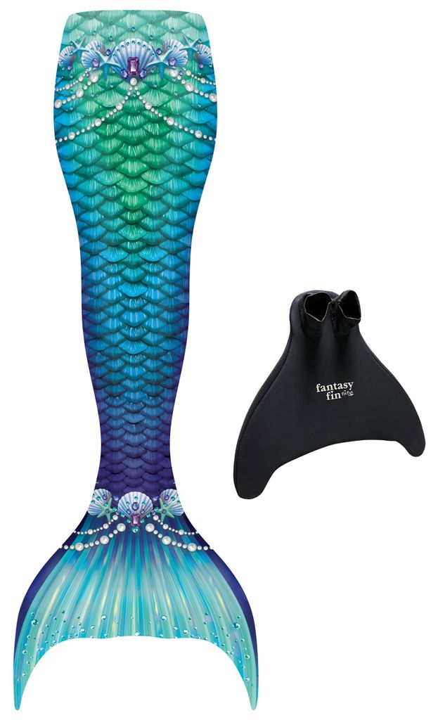 Fin Fun Meerjungfrau FANTASY TEAL S/M Produktbild 