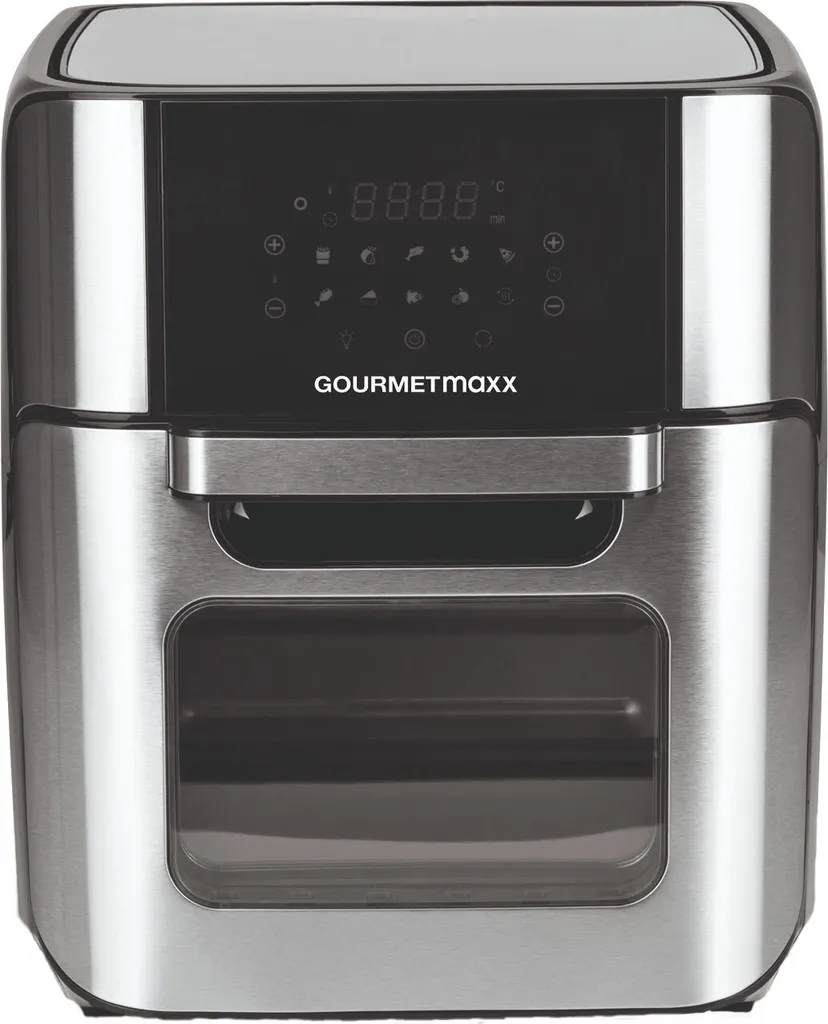 GOURMETmaxx Friteuse à air chaud numérique XXL 12L avec fonction Gril