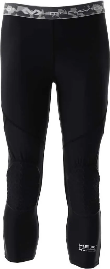 Mc David Hex Leggings Noir S Homme - Protection de Genou Intégrée S