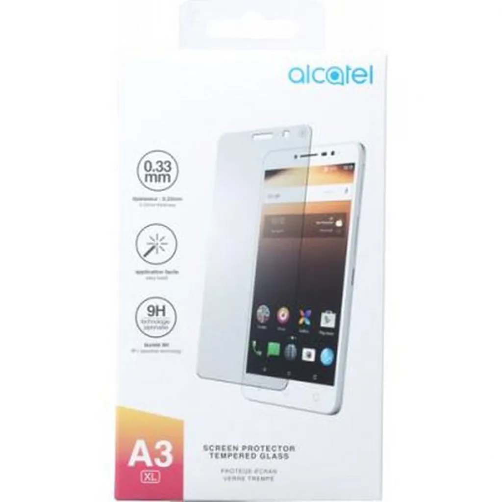 Vetro Temperato Alcatel A3 XL Professionale - Durezza 9H Trasparente - 2