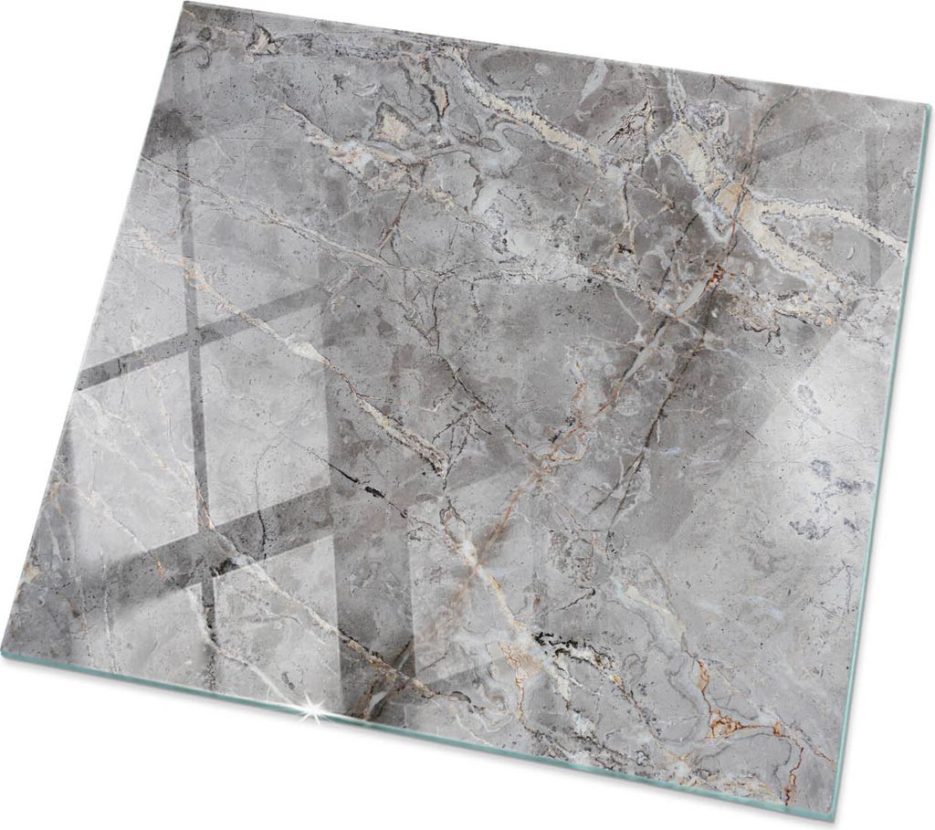 Naturmarmormuster– Küchenarbeitsplatte – Glasplatte Küche – Glasarbeitsplatte – Küchenplatte Glas – Arbeitsfläche Glas – Pflegeleic...