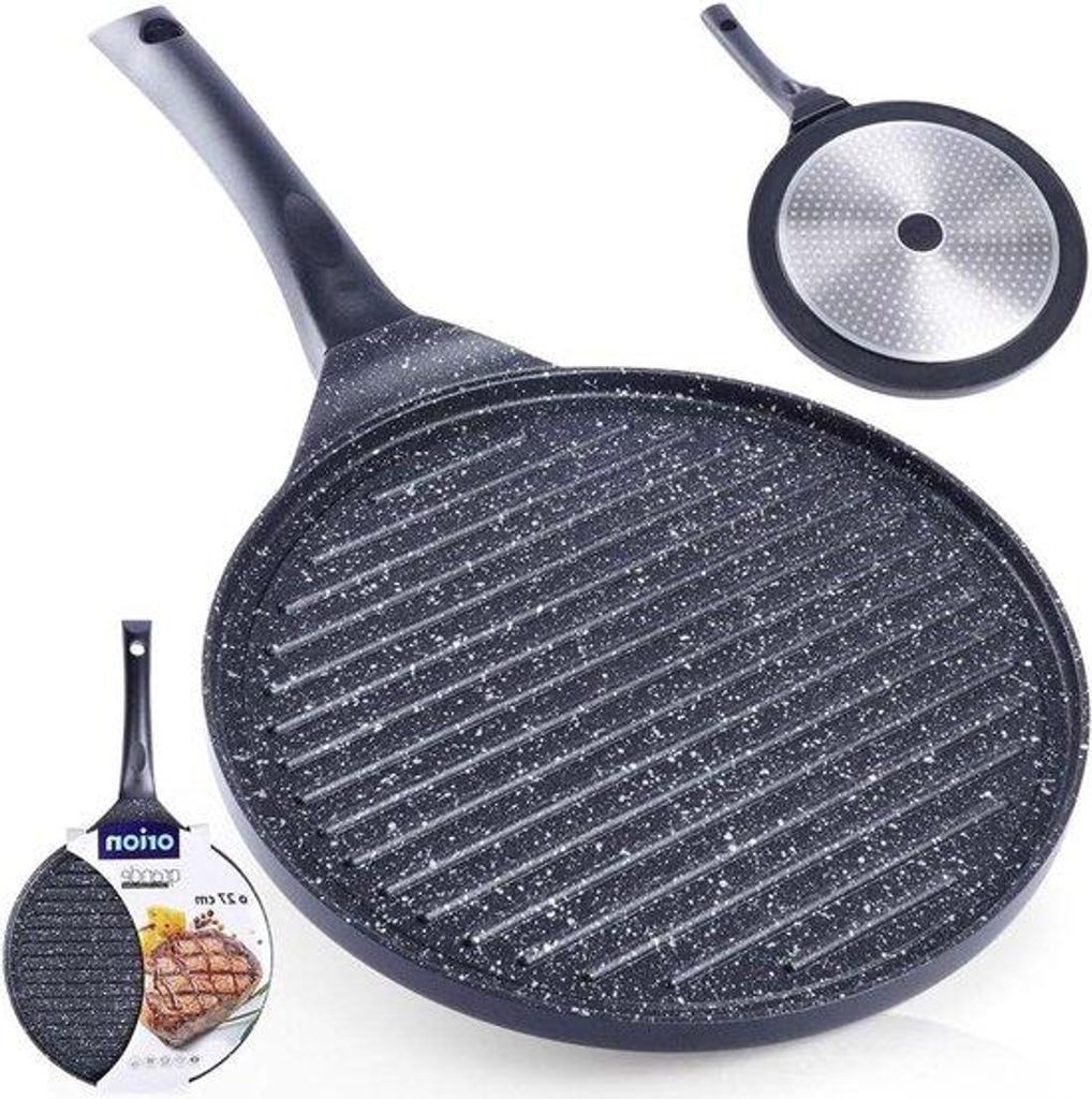 Grillpfanne Aluminium Antihaft 27cm Induktion